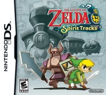 Legend of Zelda, The - Spirit Tracks (USA) (En,Fr,Es) (Demo) (Kiosk) box cover front